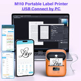 Wireless Mini Label Printer With App