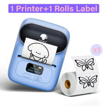 Wireless Mini Label Printer With App