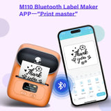 Wireless Mini Label Printer With App